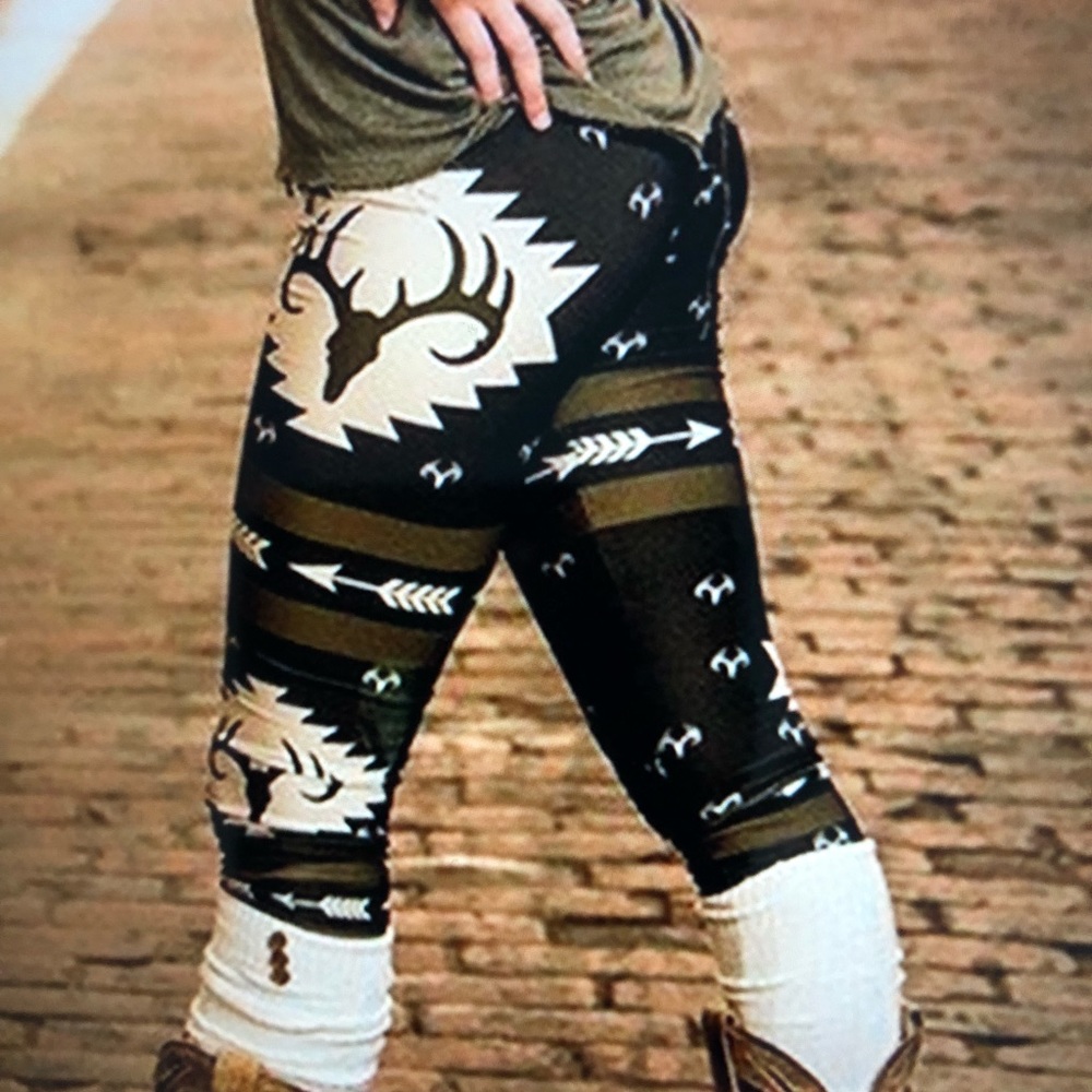 Sz L SW Design Leggings - Picture 5 of 6
